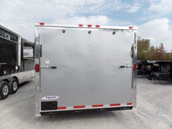 Enclosed Trailer 8.5' X 24' Silver Enclosed Equipment Hauler Storage - Image 5