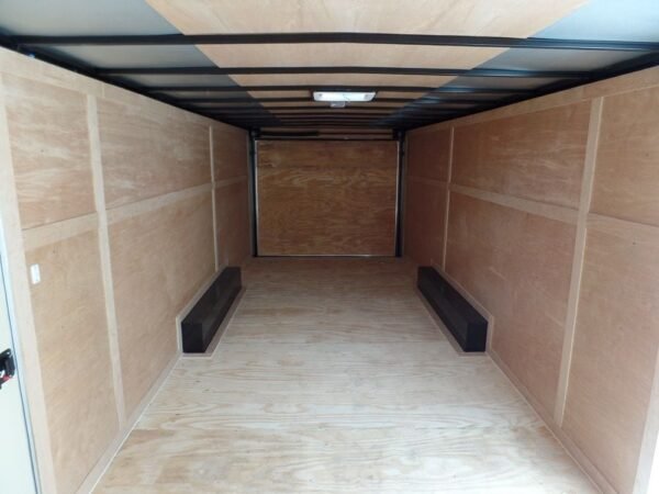 Enclosed Trailer 8.5' X 24' Indigo Blue Equipment Hauler Storage - Image 5