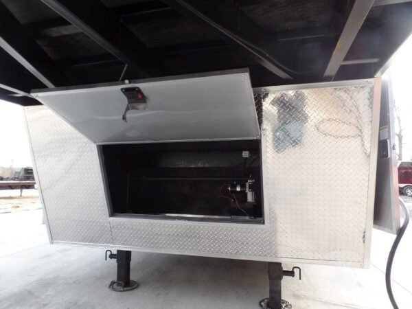 Enclosed Trailer 8.5' X 36' Silver Frost Equipment Motorcycle Hauler Storage - Image 3