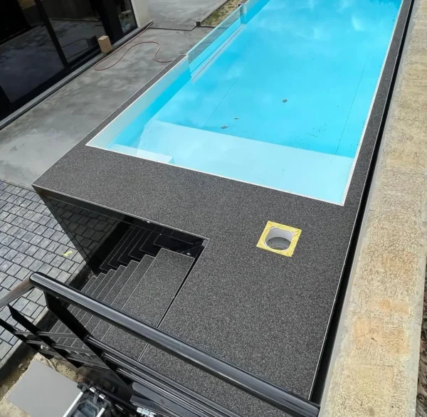 20' ft Container Swimming Pool with Staircase - Image 4